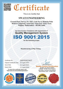 ISO Certificate